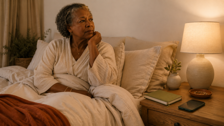Better Sleep After 50: 7 Gentle Ways to Quiet a Tired but Busy Mind